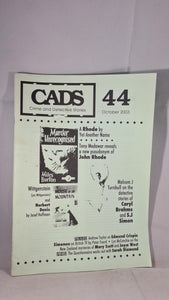 Crime & Detective Stories, CADS Number 44 October 2003