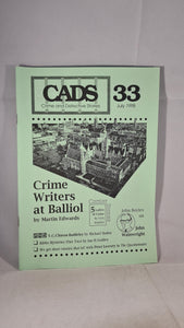 Crime & Detective Stories, CADS Number 33 July 1998