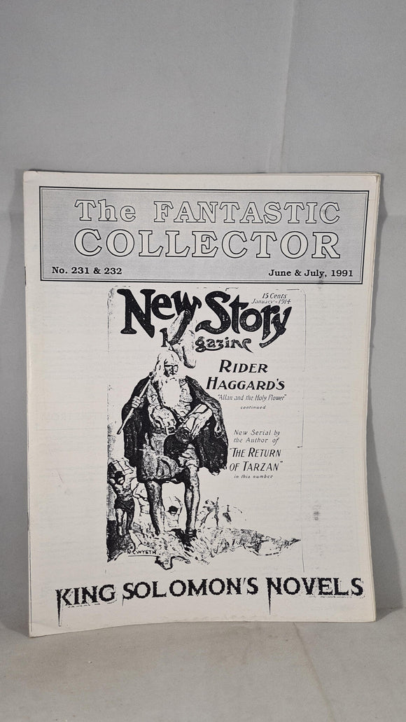 The Fantastic Collector Number 231 & 232 June & July 1991