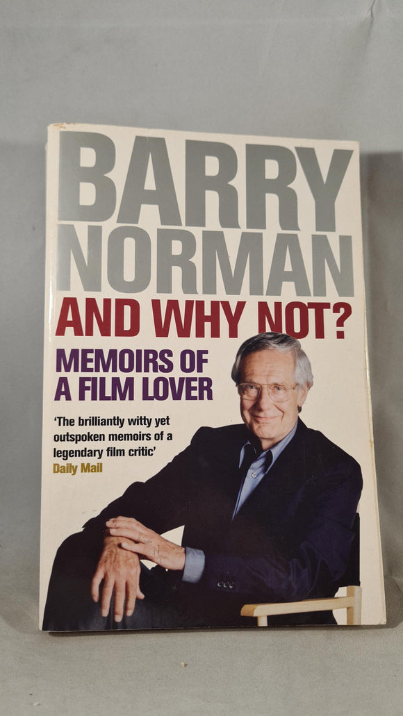 Barry Norman - And why not? Pocket Books, 2003, Paperbacks