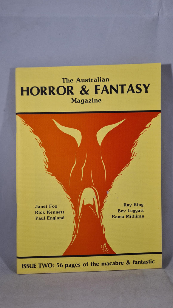 The Australian Horror & Fantasy Magazine, Issue 2 Autumn 1984