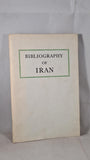 Geoffrey Handley-Taylor - Bibliography of Iran, First Edition 26th October 1964