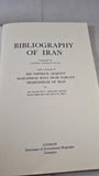 Geoffrey Handley-Taylor - Bibliography of Iran, First Edition 26th October 1964
