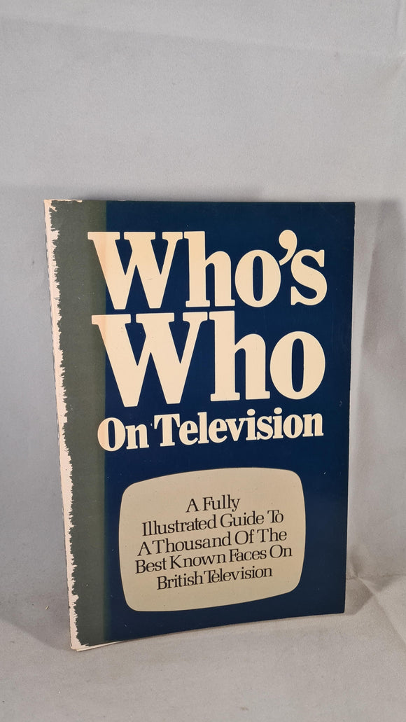 Who's Who On Television, ITV Books & TV Times, 1980, Paperbacks