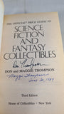 Don & Maggie Thompson - Science Fiction & Fantasy Collectibles, 1989, Signed Paperbacks
