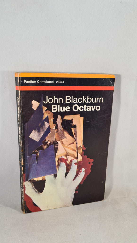 John Blackburn - Blue Octavo, Panther Crimeband, 1967, Paperbacks