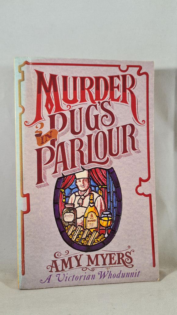Amy Myers - Murder in Pug's Parlour, Headline, 1989, Paperbacks
