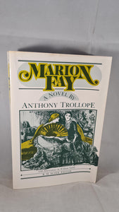 Anthony Trollope - Marion Fay, Michigan Press, 1990, Paperbacks