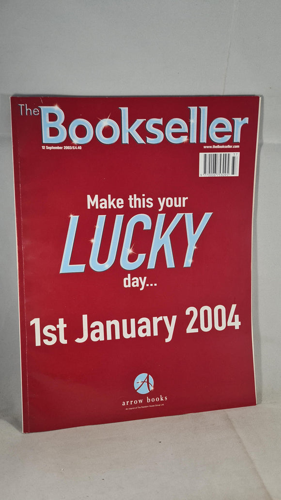 The Bookseller 12 September 2003