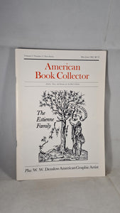American Book Collector Volume 3 Number 3 May-June 1982