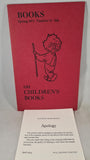 Books Magazine Spring 1974: On Children's Books, National Book League, Number 14