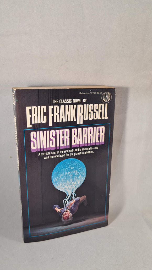 Eric Frank Russell - Sinister Barrier, Del Rey Book, 1986, Paperbacks