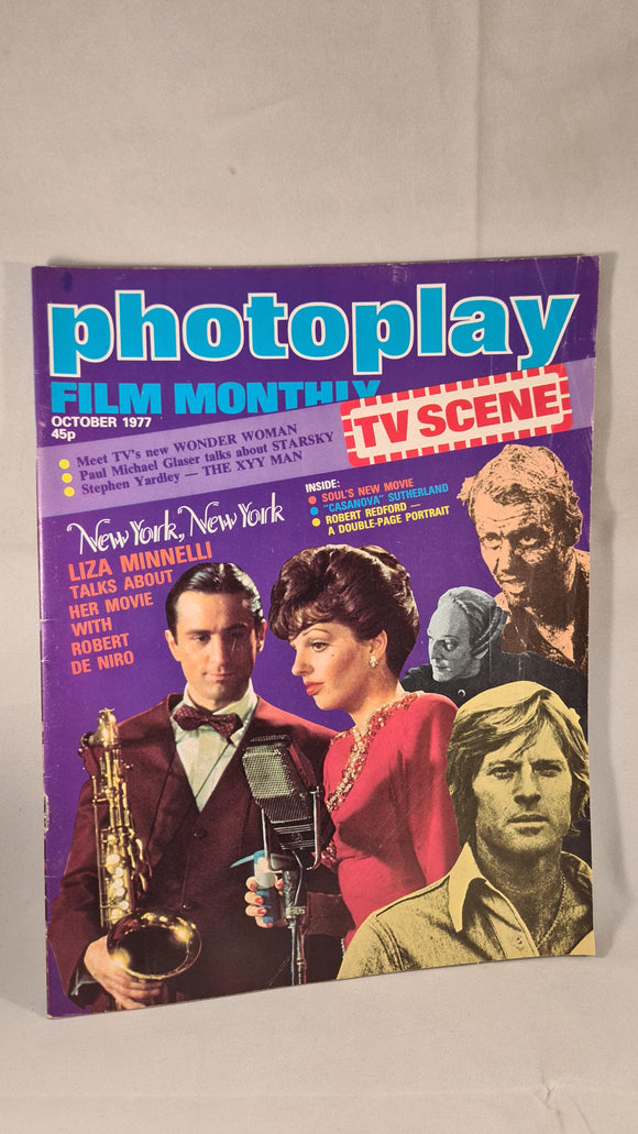 Photoplay Film Monthly Volume 28 Number 10 October 1977