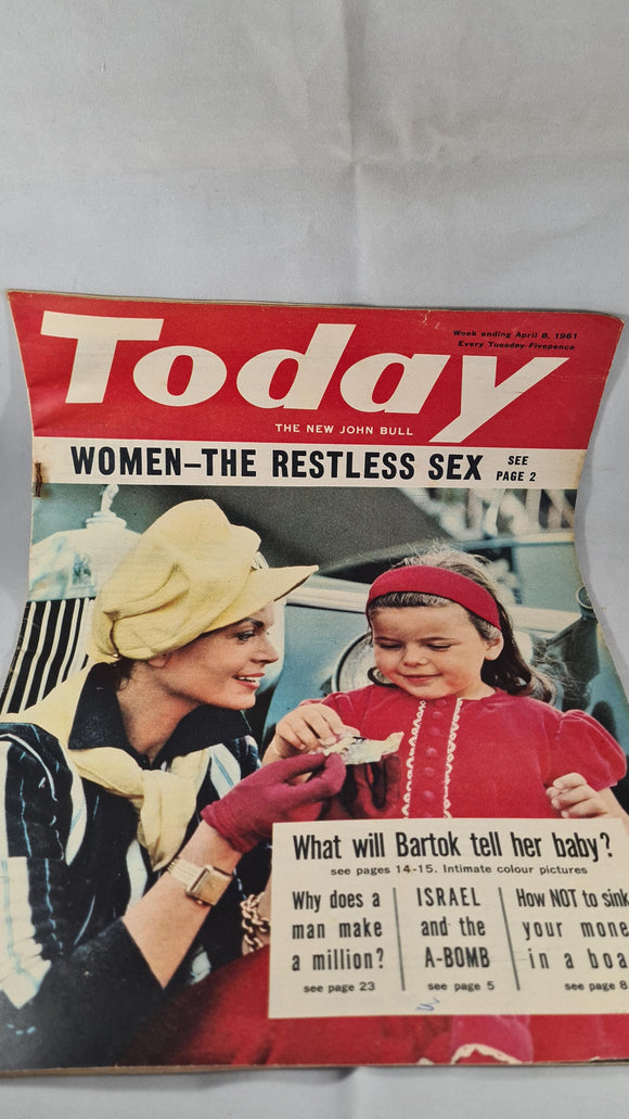Today Magazine Volume 3 Number 59 April 8 1961
