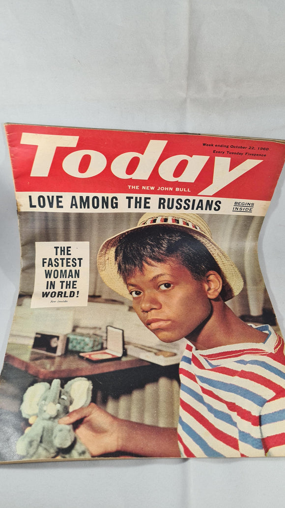 Today Magazine Volume 2 Number 35 October 22 1960