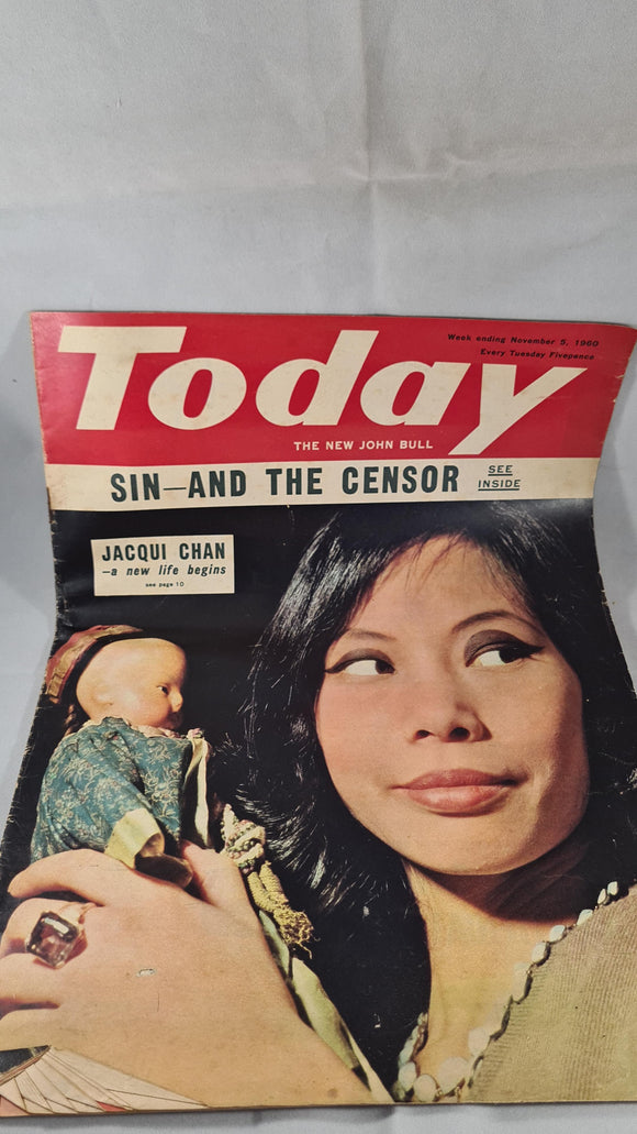 Today Magazine Volume 2 Number 37 November 5 1960