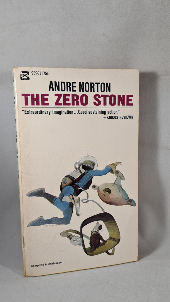 Andre Norton - The Zero Stone, Ace Books, 1968, Paperbacks