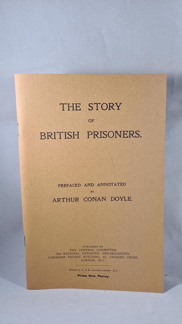 Arthur Conan Doyle - The Story of British Prisoners, Rupert Books, 1999