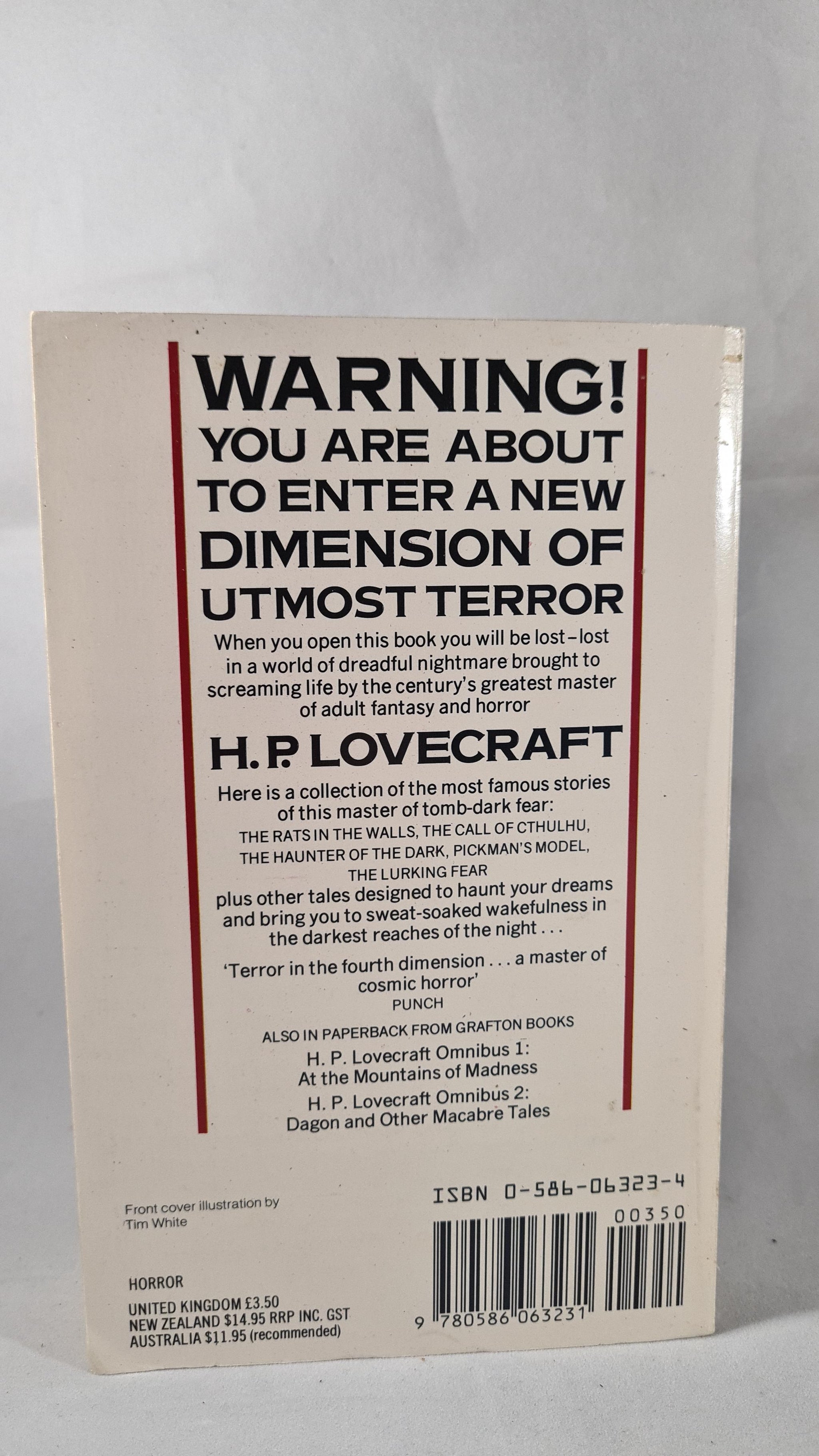 H P Lovecraft Omnibus 3 The Haunter of the Dark, Grafton Books