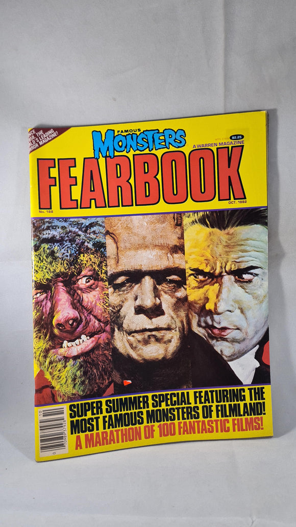 Famous Monsters Fearbook Number 188 October 1982