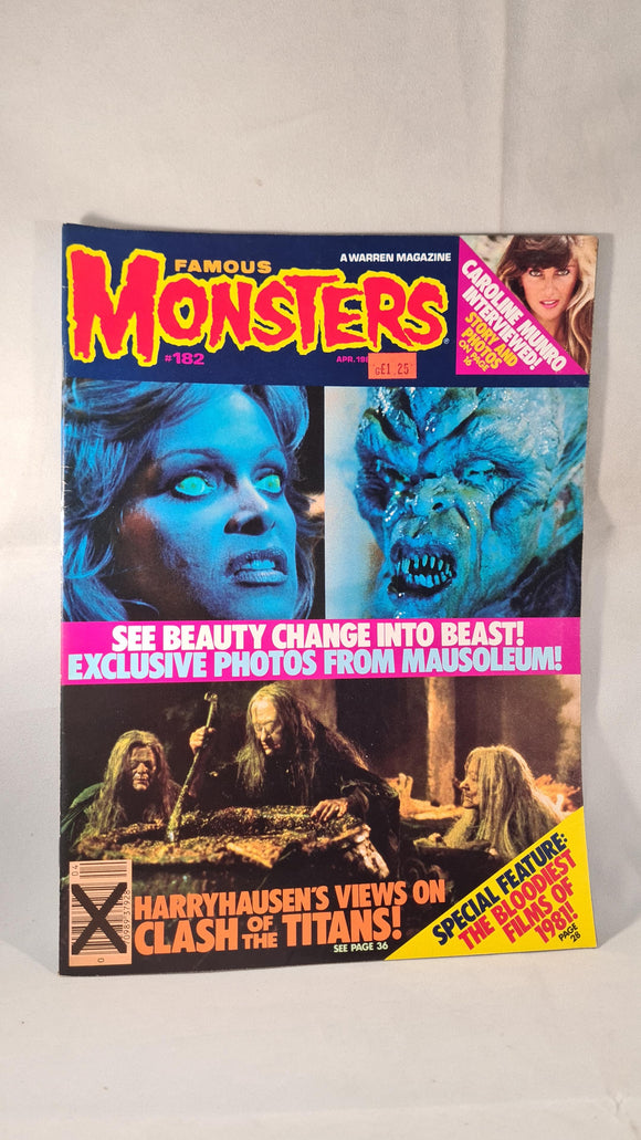 Famous Monsters Number 182 April 1982