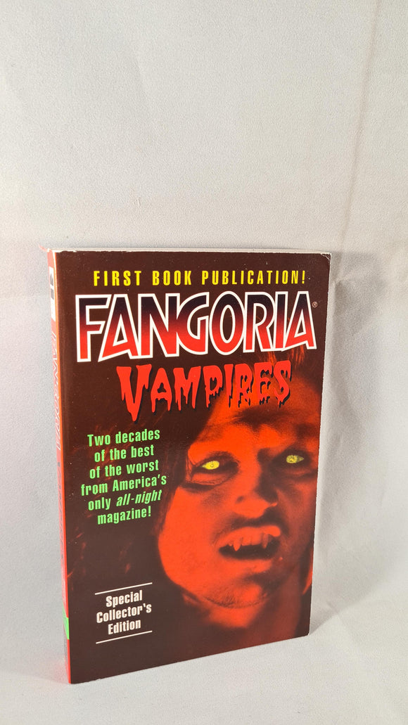 Anthony Timpone - Fangoria Vampires, HarperPrism, 1996, Paperbacks