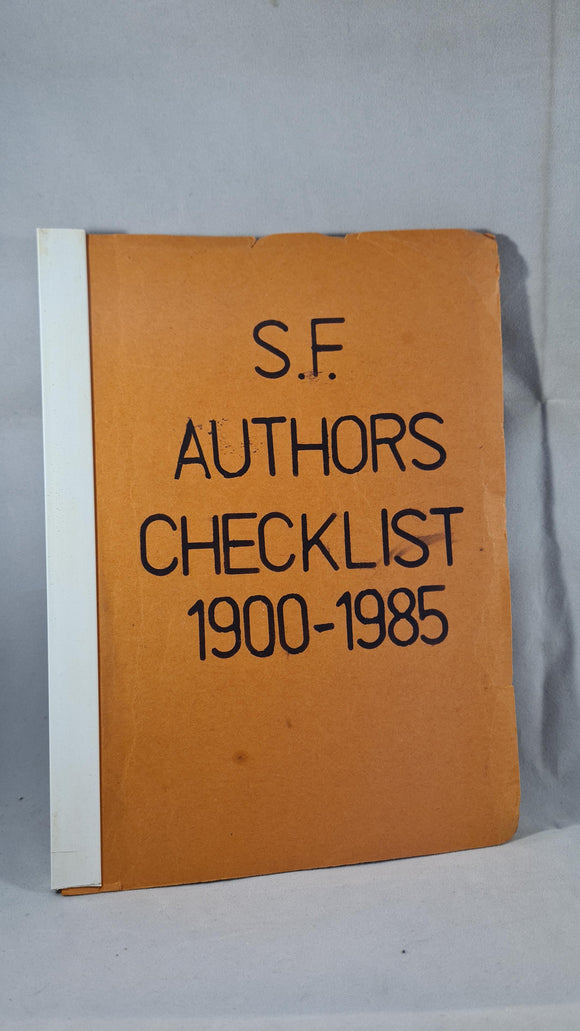 S.F. Authors Checklist 1900-1985