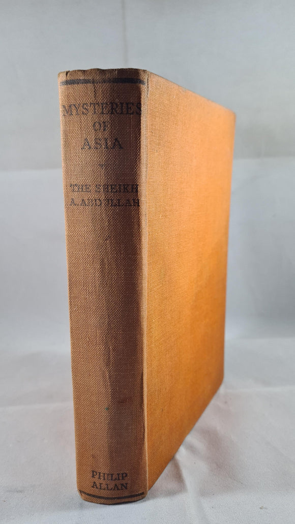 The Sheikh A Abdullah - Mysteries of Asia, Philip Allan, 1935
