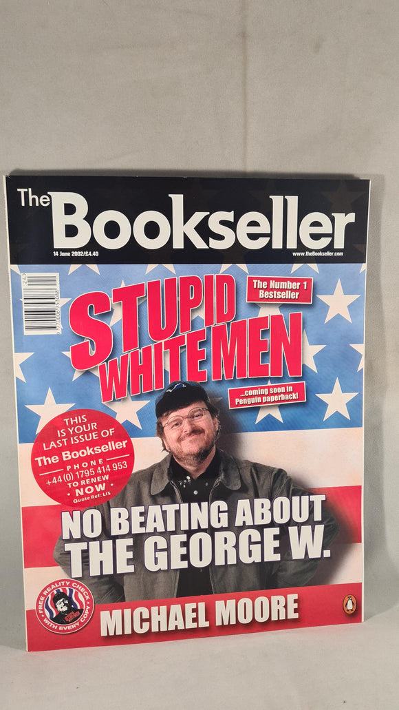 The Bookseller 14 June 2002 & Back to School Insert, James Bond 007 40th Anniversary