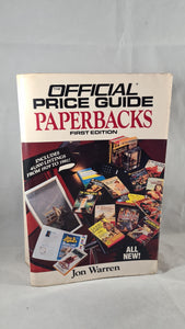 Jon Warren - The Official Price Guide Paperbacks, House of Collectibles, 1991