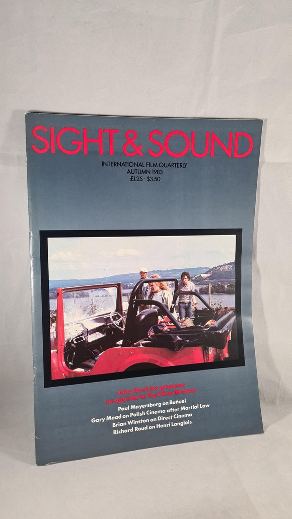 Sight & Sound International Film Quarterly Volume 52 Number 4 Autumn 1983