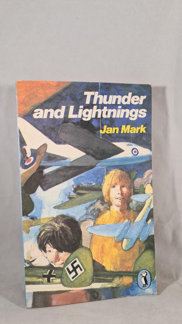 Jan Mark - Thunder and Lightnings, Puffin Books, 1983, Signed, Paperbacks