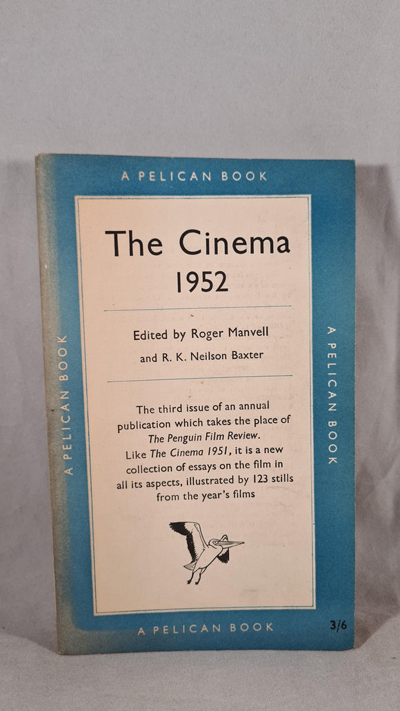 Roger Manvell - The Cinema 1952, Penguin, 1952, Paperbacks
