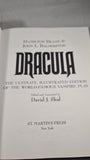 David J Skal - Dracula, St Martin's Press, 1993, First Edition