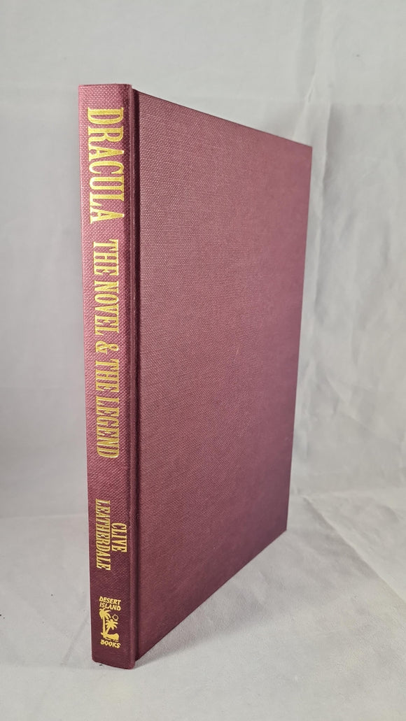 Clive Leatherdale - Dracula The Novel & The Legend, Desert Island Books, 1993