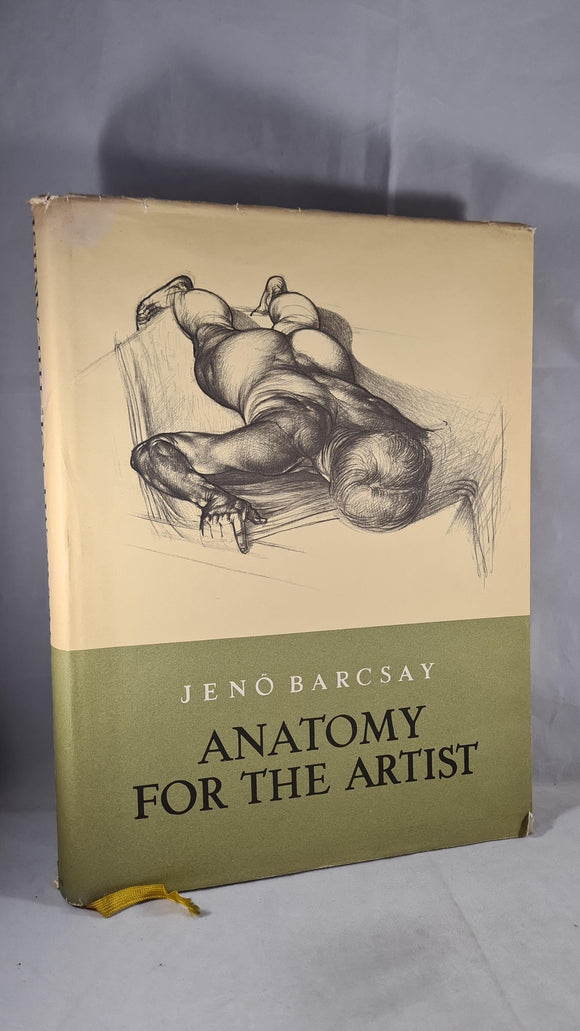 Jeno Barcsay - Anatomy for the Artist, Bookplan, 1965