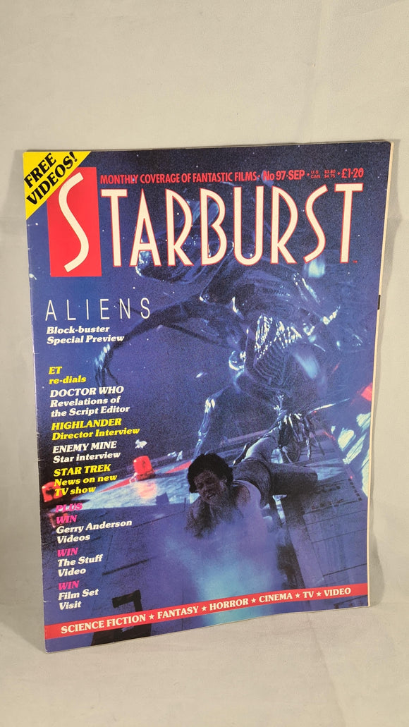 Starburst Magazine Volume 9 Number 1 September 1986