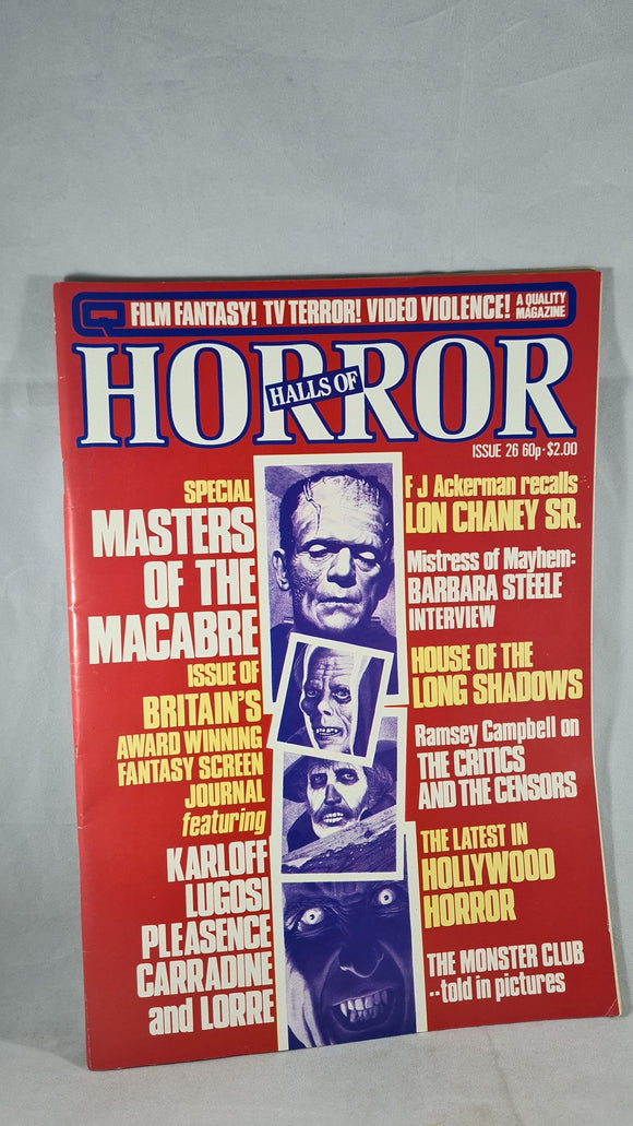Halls of Horror Volume 3 Number 2 1983, Issue 26