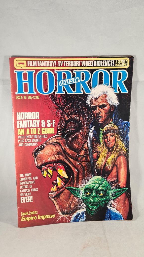 Halls of Horror Volume 3 Number 6 November 1984, Issue 30