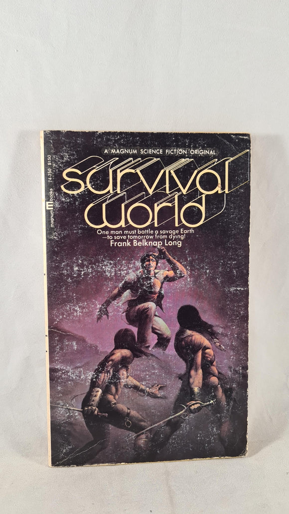 Frank Belknap Long - Survival World, Magnum, 1971, Paperbacks