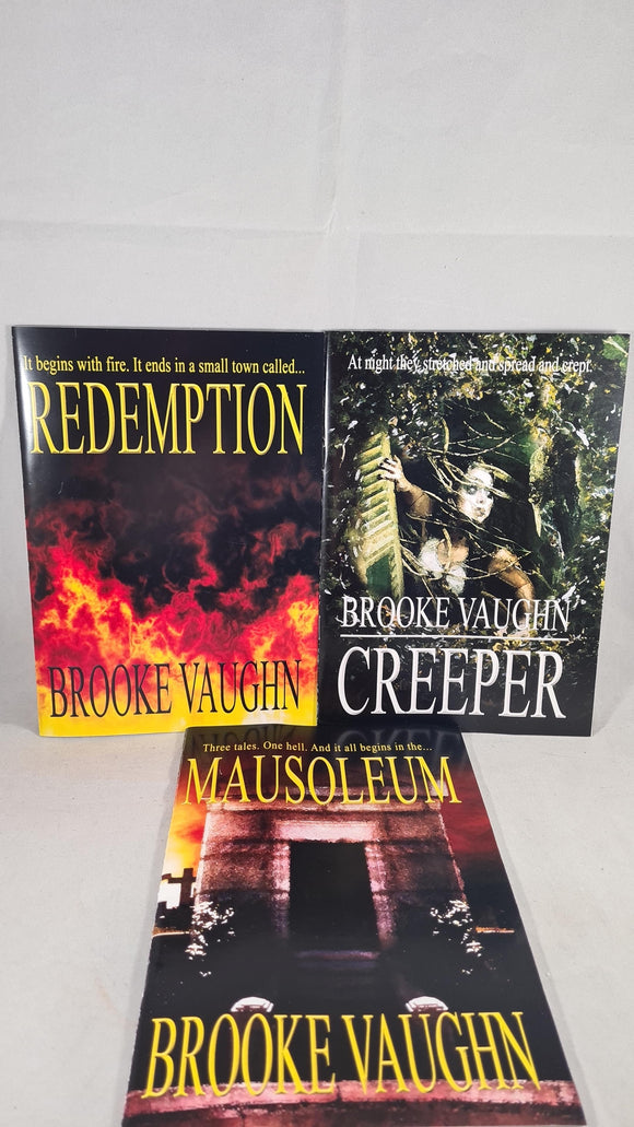 Brooke Vaughn - Dark Reaches, Ghostwriter Publications, 2009 & 2010 Box Set Signed