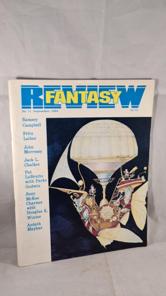 Fantasy Review Volume 7 Number 8, Whole Number 71 September 1984