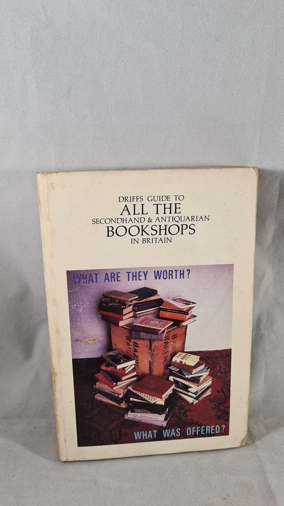 Driff's Guide 1985/86, June 85, Secondhand & Antiquarian Bookshops