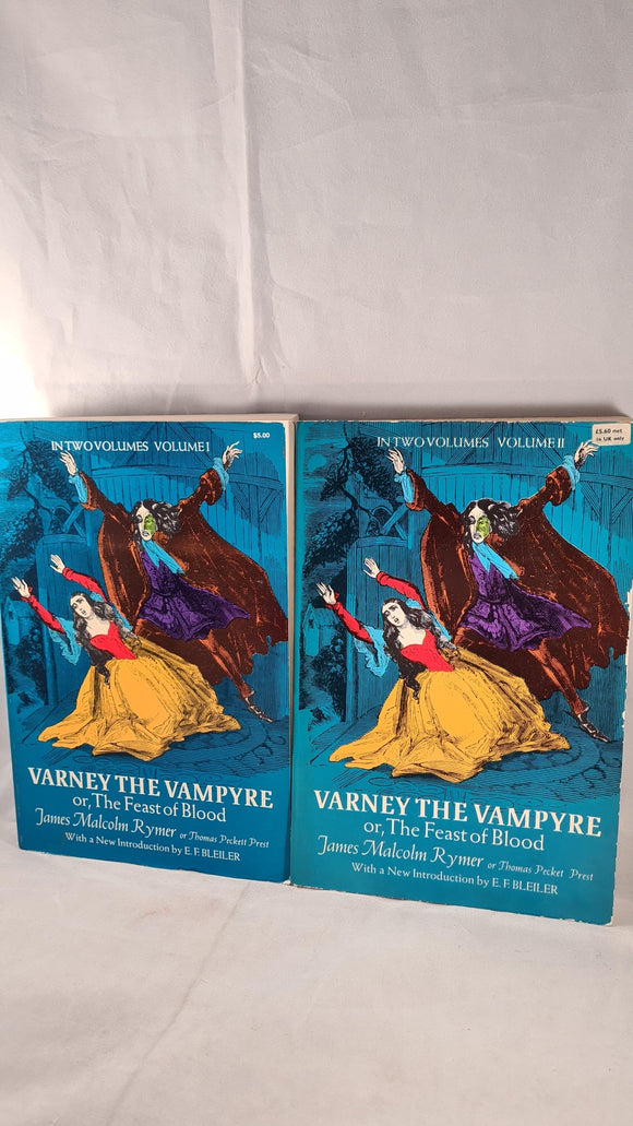 James Malcolm Rymer - Varney The Vampyre Volume I & II, Dover, 1973, Paperbacks