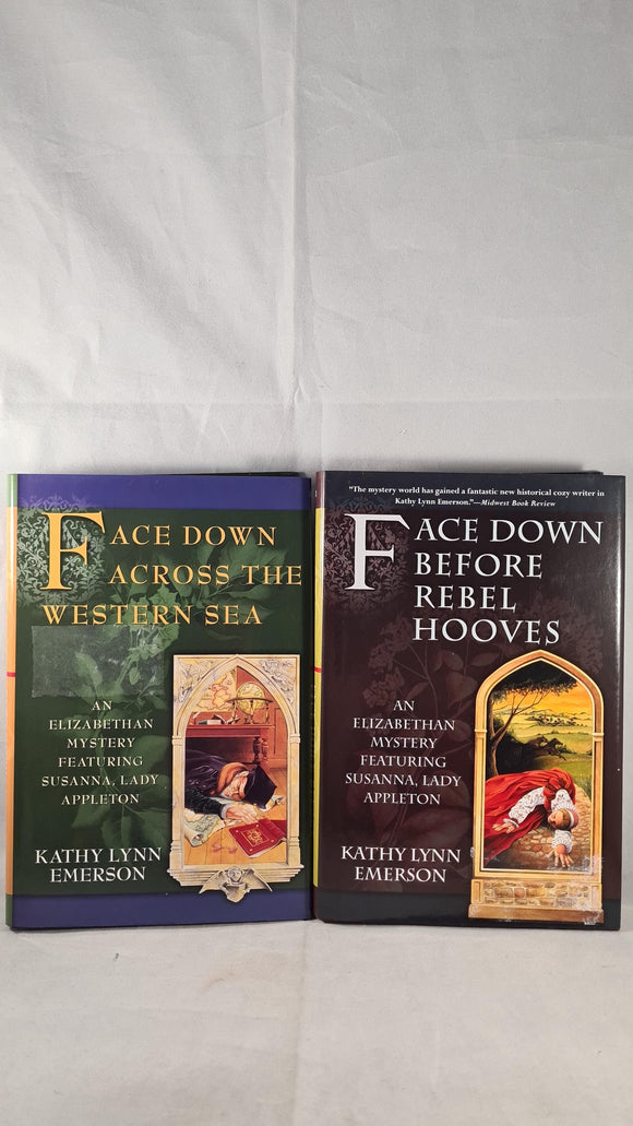 Kathy Lynn Emerson - Face Down Across The Western Sea, St Martin's, 2001, First Editions