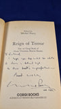 Michel Parry - Reign of Terror, 1st Corgi Book, 1976, Inscribed, Signed, Paperbacks