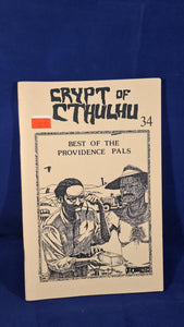 Crypt of Cthulhu - No. 34 Volume 4 Number 9 Michaelmas 1985