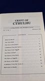 Crypt of Cthulhu - The Tomb Herd No. 43 Volume 6 Number 1 Hallowmas 1986