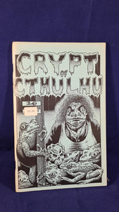 Crypt of Cthulhu - No. 26 Volume 4 Number 1 Hallowmas 1984