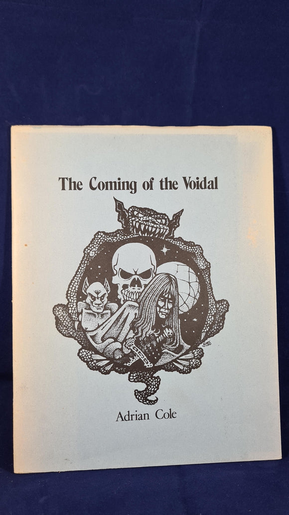Adrian Cole - The Coming of the Voidal, Spectre Press, 1977, First Edition